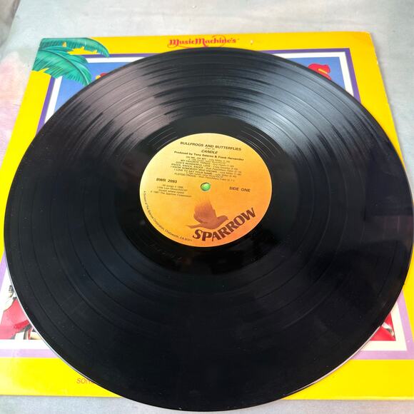 Vintage 1986 Music Machines Bullfrogs & Butterflies Part 3 Vinyl Record - Picture 5 of 5